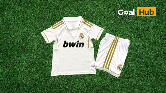 Real Madrid 11-12 Home Kids Kit