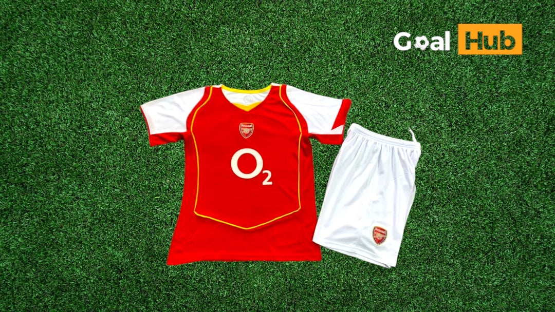 Arsenal 04-05 Home Kids Kit