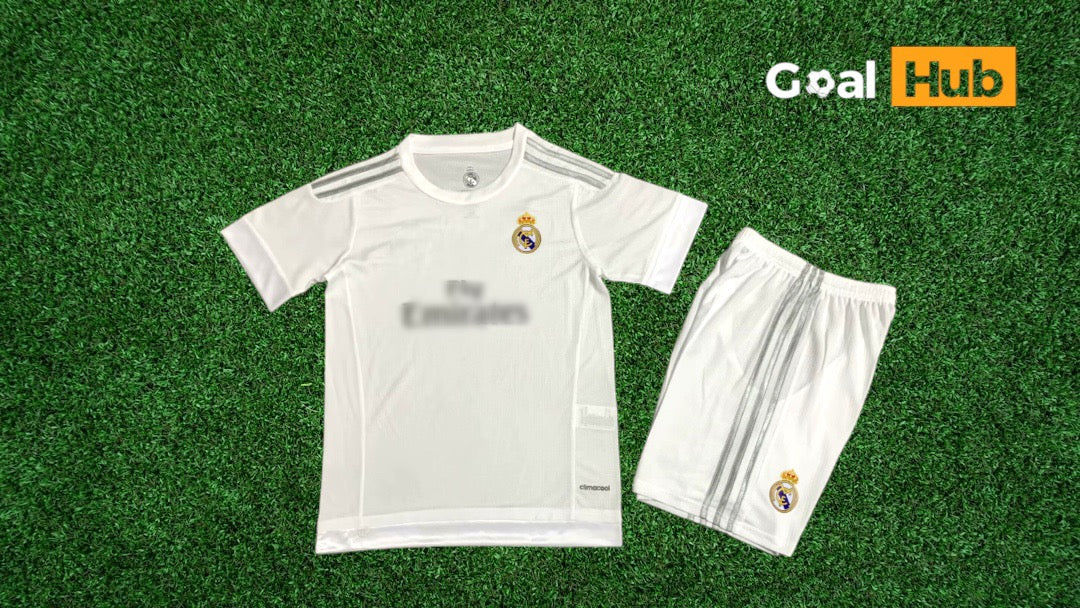 Real Madrid 15-16 Home Kids Kit