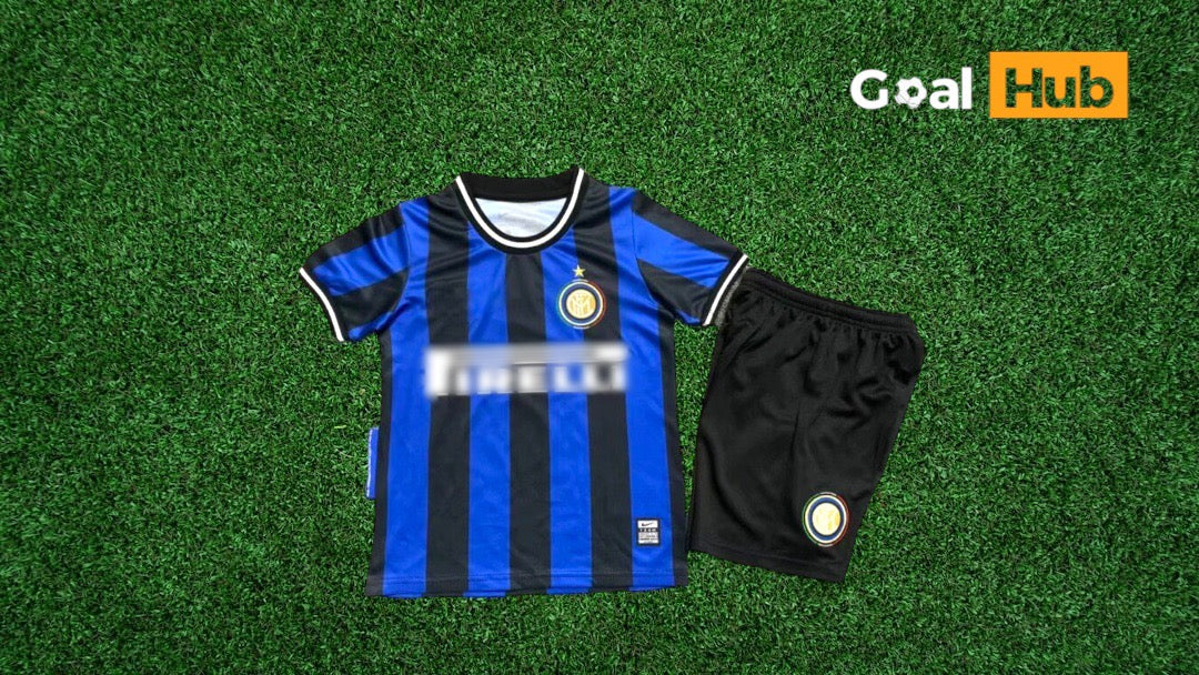 Inter Milan 09-10 Home Kids Kit