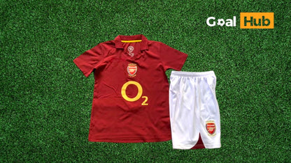 Arsenal 05-06 Home Kids Kit