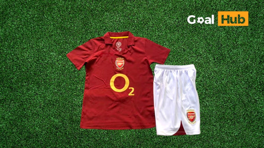 Arsenal 05-06 Home Kids Kit