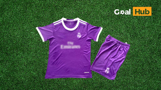 Real Madrid 16-17 Away Kids Kit