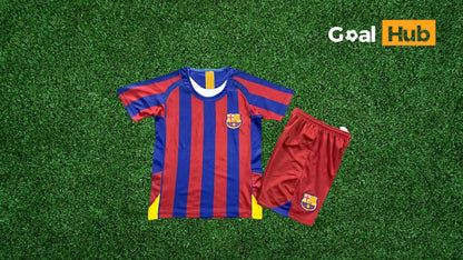 FC Barcelona 05-06 Home Kids Kit