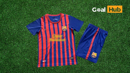 FC Barcelona 11-12 Home Kids Kit