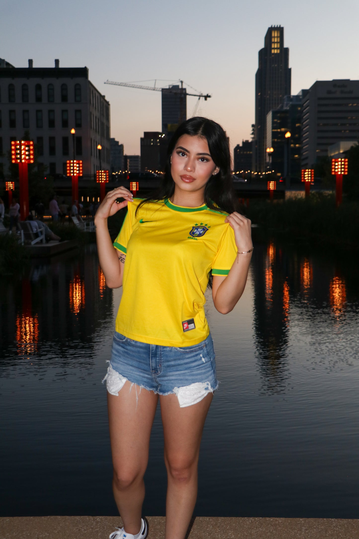 Brazil 1998 Home Baby-Tee