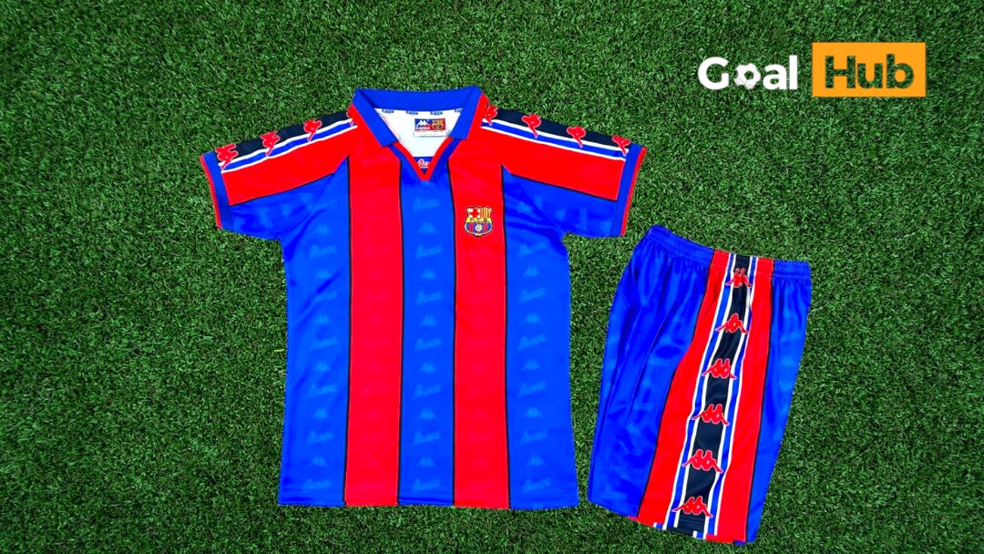 FC Barcelona 97-98 Home Kids Kit