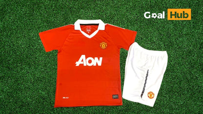 Manchester United Home 10-11 Kids Kit