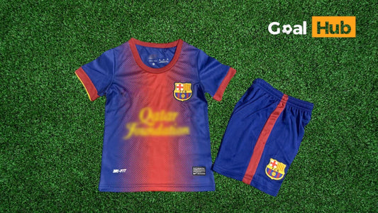 FC Barcelona 12-13 Home Kids Kit