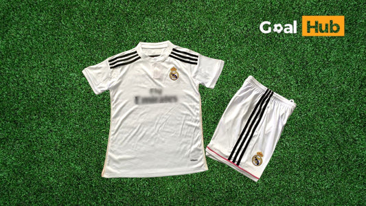 Real Madrid 14-15 Home Kids Kit