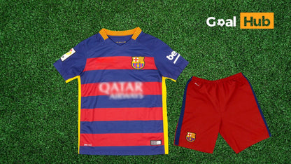 FC Barcelona 15-16 Home Kids Kit