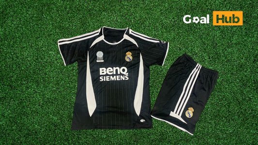 Real Madrid 06-07 Away Kids Kit