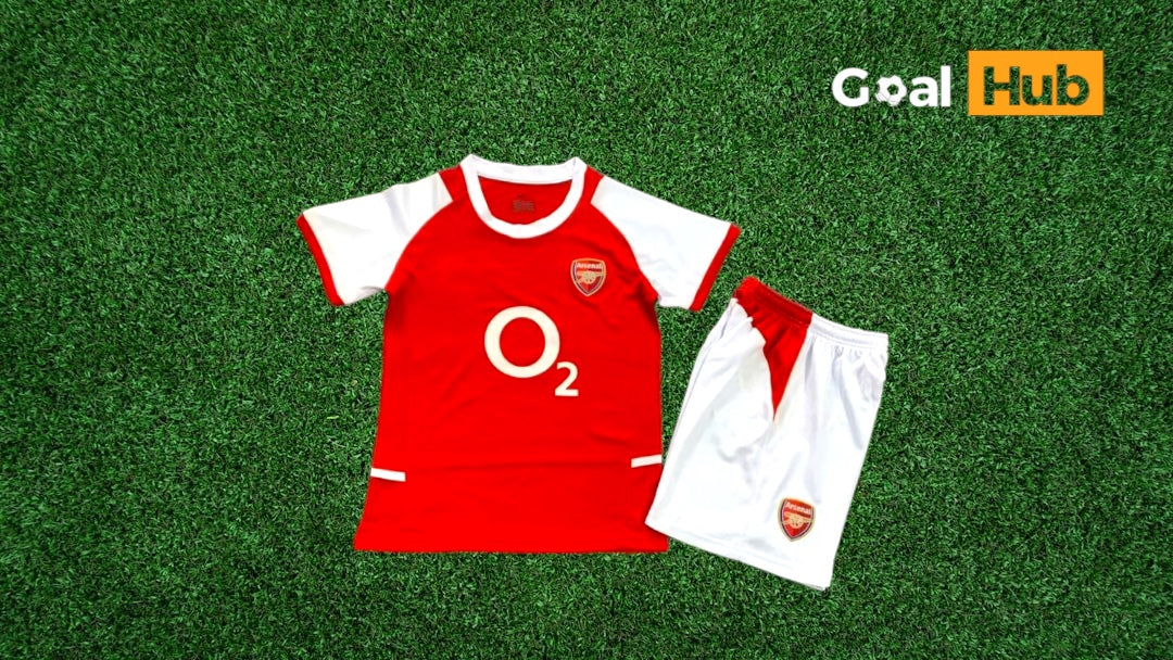 Arsenal 02-04 Home Kids Kit