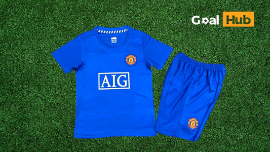 Manchester United Third 08-09 Kids Kit