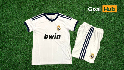 Real Madrid 12-13 Home Kids Kit